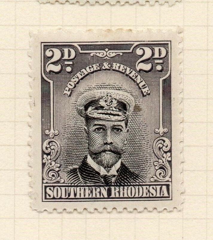 Southern Rhodesia 1924 Admiral Issue Mint Hinged 2d. 294112