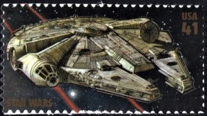 SC#4143b 41¢ Star Wars: Millennium Falcon (2007) SA