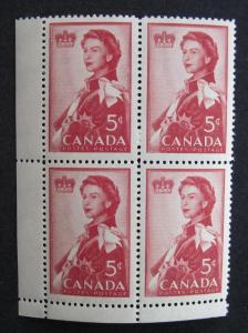 Canada 386 Corner Block LL VF MNH