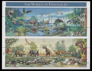 US #3136, 32c Dinosaurs,  Sheet, VF mint never hinged, Fresh Sheets,  STOCK P...