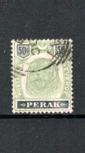 Malaysia - Perak 1898 50c green and black FU CDS