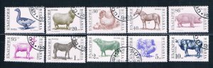 Bulgaria 3581-91 Used set Farm Animals 1991 (B0434)+