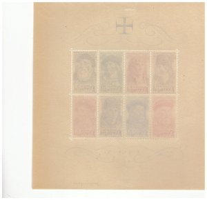 PORTUGAL  SC.649a 1945 PORTUGUESE EXPLORERS S/S MH #2 BK2