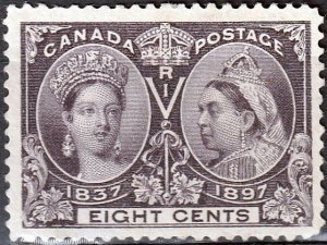 Canada Queen Victoria Jubilee #56,  Unused Very Fine   (342)