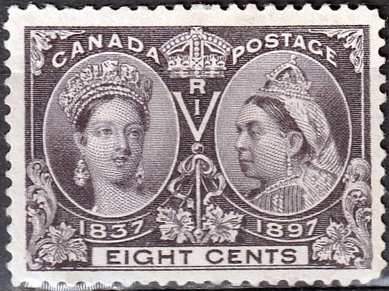 Canada Queen Victoria Jubilee #56,  Unused Very Fine   (342)