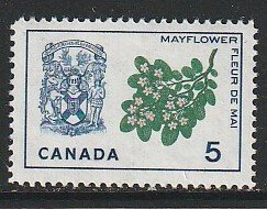 1965 Canada - Sc 420 - MNH VF - 1 single - Mayflower - Nova Scotia