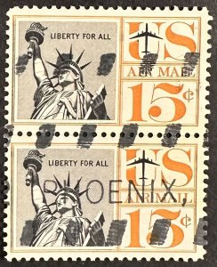 US #C58 Used VF 15c Airmail: Liberty For Us 1959 [B3.6.2]