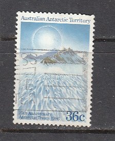 AAT SC# L75  1986 36c Treaty used