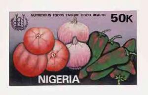 Nigeria 1992 Conference on Nutrition - original hand-pain...