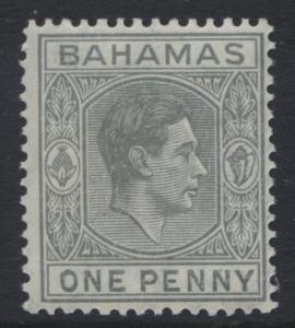Bahamas - Scott 101A -KGVI -1941- MNH -1p- Pale Grey