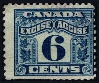 Selection Canada Revenues Excise Taxes Playing Cards Set/10 Mixed Condition