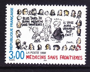 France 2686 MNH 1998 Doctors without Borders Issue Very Fine