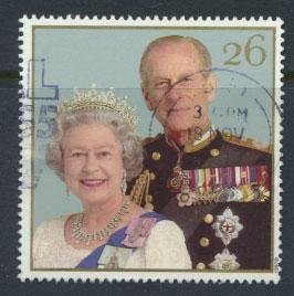 Great Britain SG 2012 Used    - Royal Golden Wedding