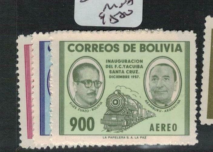 Bolivia SC C202-4 MNH (7ecg)