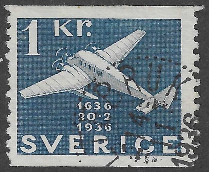 Sweden (1936) - Scott # 262,   Used