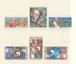 Dahomey #C41a/C45a Mint (NH) Souvenir Sheet