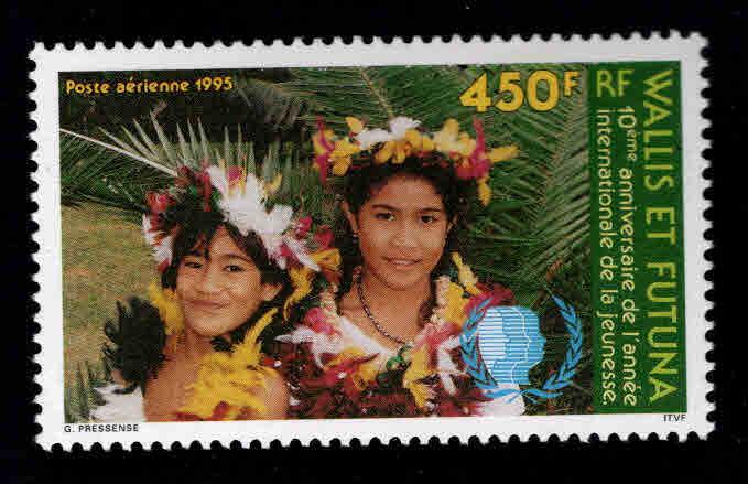 Wallis and Futuna Islands Scott C184 MNH** 1995 Youth airmail