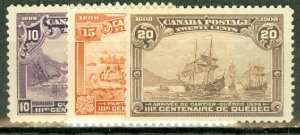 ER: Canada 96-103 MNH CV $2429; scan shows only a few