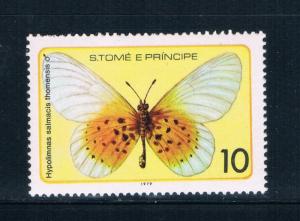 Saint Thomas and Prince Is 504 Unused Butterflys (GI0424)+