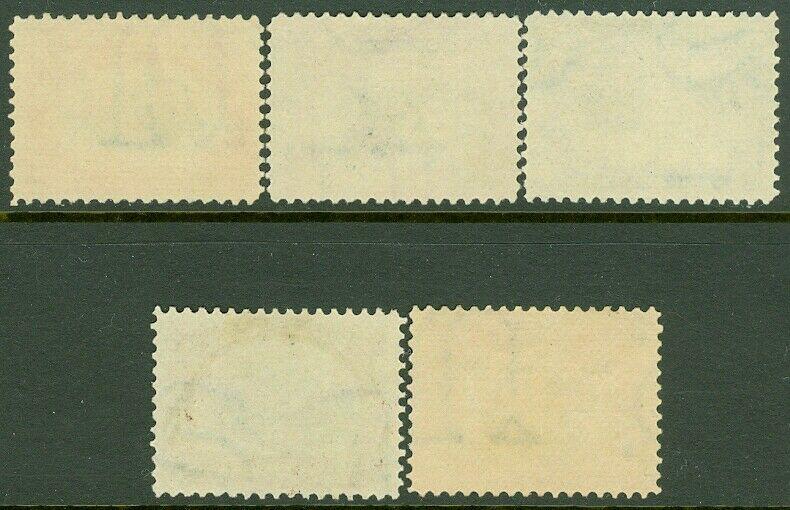 EDW1949SELL : USA 1901 Scott #295-99 Mint No Gum. Nice & Fresh set. Catalog $355