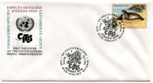 165a UN - Vienna Endangered Species FDC