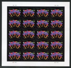 UNITED STATES SCOTT #4502 CELEBRATE SHEET OF 20 FOREVER STAMPS MINT NH