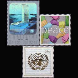 UN-NEW YORK 2003 - Scott# 837-9 United Nations Set of 3 NH