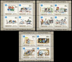 Penrhyn Is. 111-113, MNH, Year of the Child miniature sheets