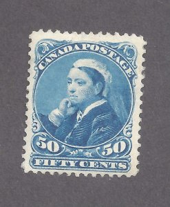 Canada # 47 MINT NH 50c BLUE WIDOW WEEDS BS23024