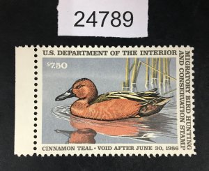 US STAMPS # RW52 DUCK MINT OG NH $15 LOT #24789