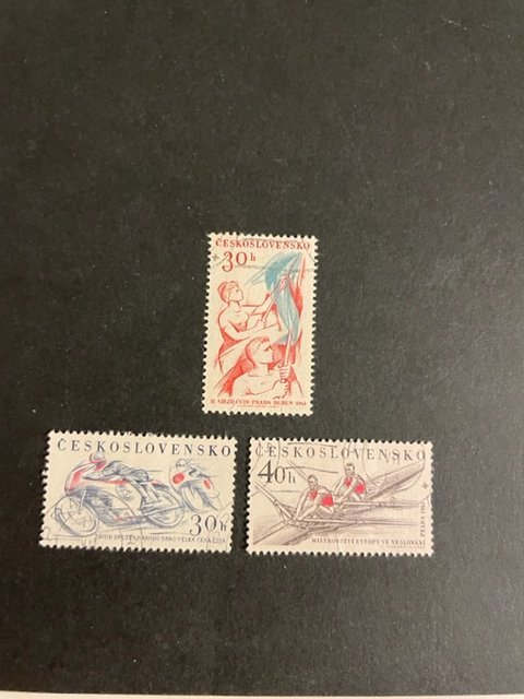 Czechoslovakia sc 1023-1025 u