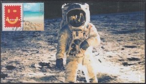 ISRAEL / JUDAICA - # 19030.12 ISRAEL HONOURS 50th ANN of APOLLO 11 MOON LANDING