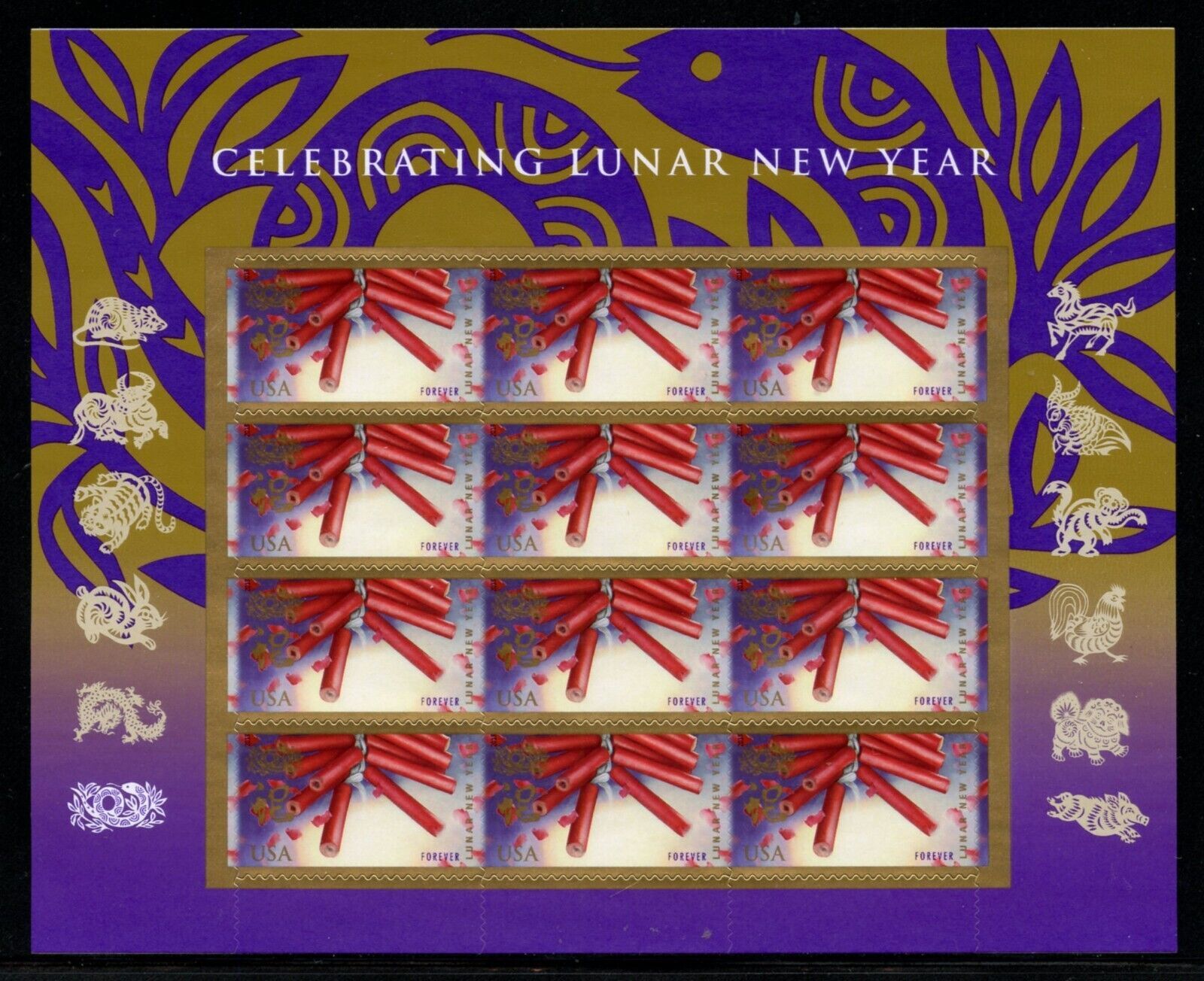 United States Scott #4726 Lunar New Year Sheet Mint NH | United States ...