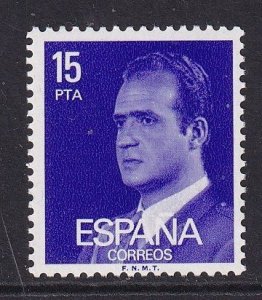 Spain   #1985  MNH  1977  King Juan Carlos I   15p