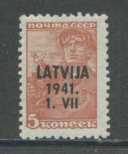 Latvia Nazi (German) Occupation Michel 1 MHR cgs