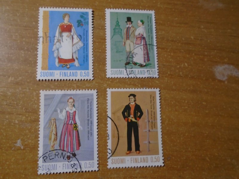 Finland  #  518-21   used