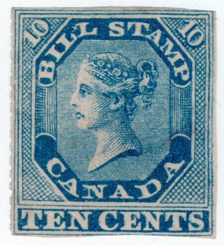 (I.B) Canada Revenue : Bill Stamp 10c