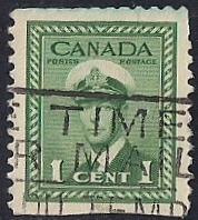Canada #249 1 cent King George 6 VF used