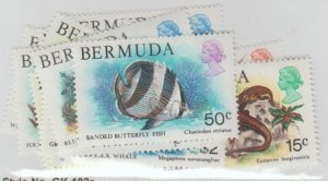 Bermuda Scott #363-379 Stamp - Mint NH Set