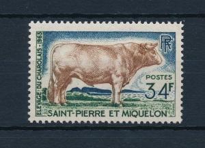 [34539] St. Pierre & Miquelon 1964 Cow from set MLH