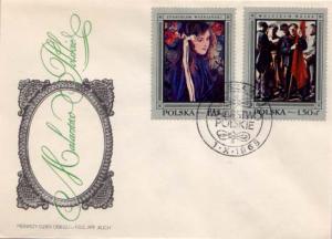 Poland, First Day Cover, Art