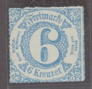 Thurn & Taxis #55 Used Single