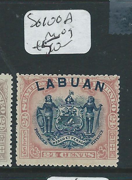 LABUAN (P2307B) 24C CREST , LION SG100A  MOG