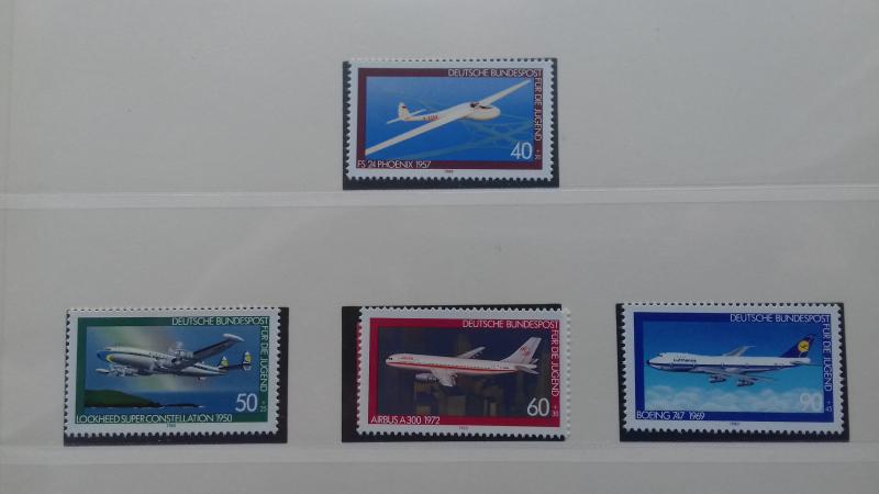 Gernany 1980 Youth Hostel - Aviation Mint