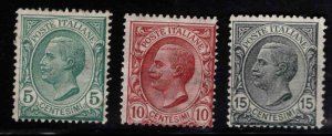 Italy Scott 94  MH* stamp set
