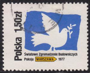 Poland 2213 Peace Dove 1.50zł 1977