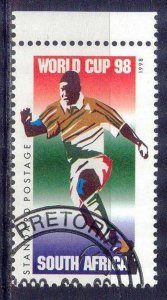 South Africa SWA 1998 Football Soccer World Cup France SG 1054 Used / CTO