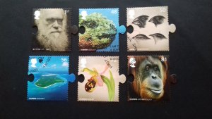 Great Britain 2009 200th Anniversary of the Birth of Charles Darwin Used