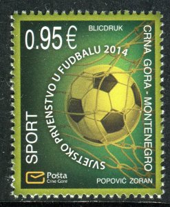 205 MONTENEGRO 2014 - Football Worl Cup - FIFA - Brasil - MNH Set