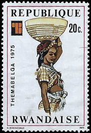 RWANDA   #705 MNH (1)